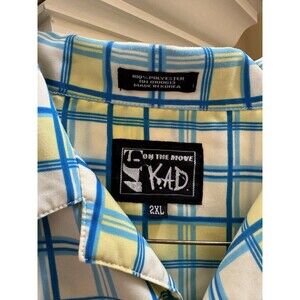 K.A.D. Hip Hop B-Boy Shirt Men's Y2K Size‎ XXL